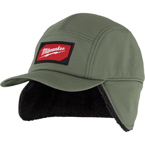 Small/Medium Sherpa-Lined Hat, Green - Milwaukee M754E-SM