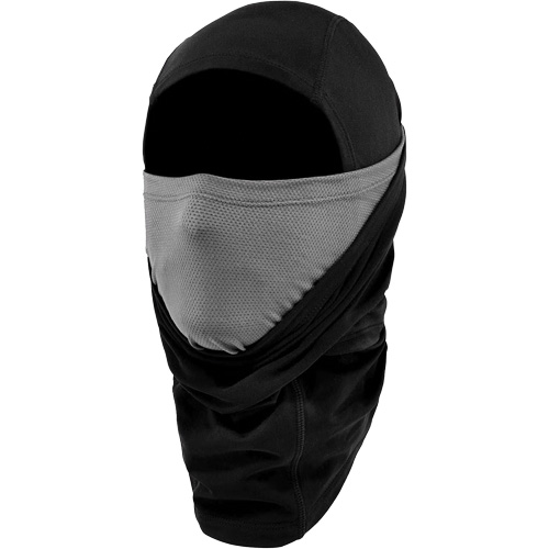 N-Ferno&reg; Dual-Layer Balaclava Face Mask, Nylon/Spandex, Black - Ergodyne 16844