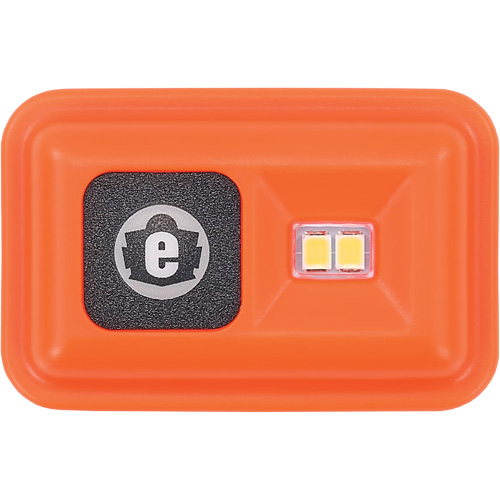 Calotte d'hiver N-Ferno avec lumi&egrave;re DEL rechargeable, Doublure en Molleton, Taille unique, Orange - Ergodyne 16791