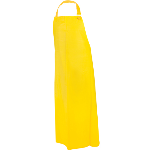 Tablier en PVC, PVC, Jaune, 35" la x 45" lo -  