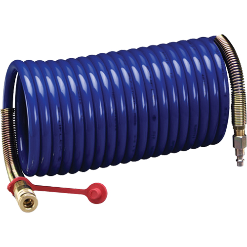 3M Series Loose Fitting Facepieces with Supplied Air-SUPPLIED AIR HOSES, Coiled High Pressure, 50' - 3M W-2929-50