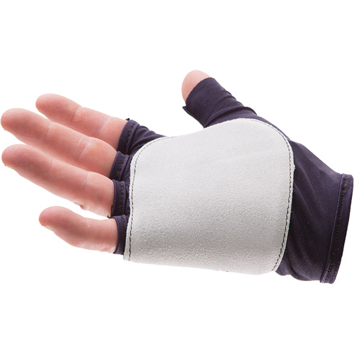 Gants de protection sans doigts paume/c&ocirc;t&eacute;, gauche, Moyen, Paume en Su&egrave;de, Poignet &agrave; enfiler - Impacto 503-10M-L
