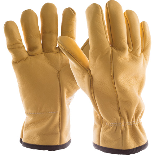 Anti-Vibration Leather Air Glove&reg;, Size X-Small, Grain Leather Palm - Impacto BG650-10