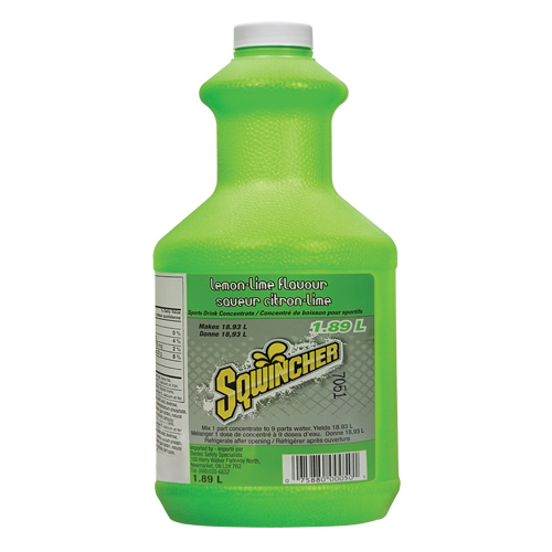 Sqwincher&reg; Rehydration Drink, Concentrate, Lemon-Lime - Dentec 11023