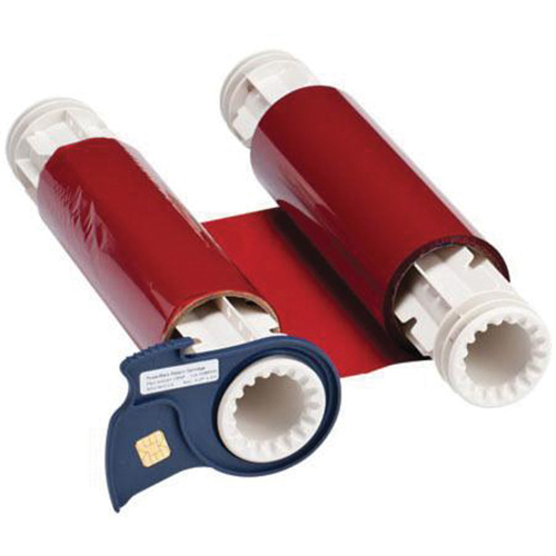 RIBBON POWERMARK RED 6.25"X200' MONOCHR - Brady 13595