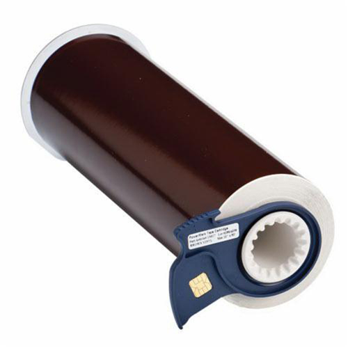 Indoor-Outdoor Label Printer Tape, Vinyl, Brown, 10" Width - Brady 13617