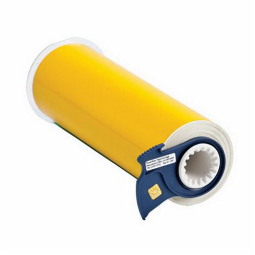 Indoor-Outdoor Label Printer Tape, Vinyl, Yellow, 10" Width - Brady 13563