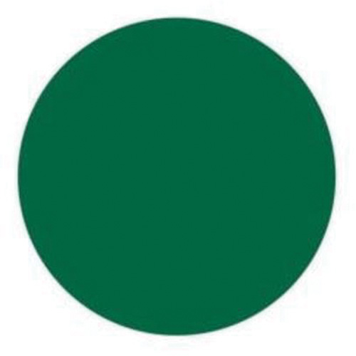 &eacute;tiquettes rondes inscriptibles, Cercle, 1,5" lo x 1,5" la, Vert - Brady 30663