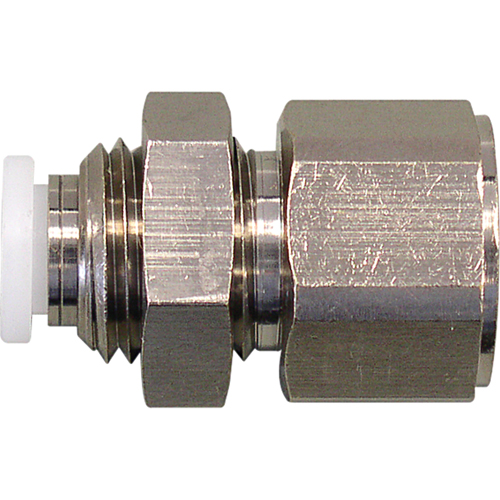 Raccord de cloison femelle filet&eacute;e Topfit, 1/2" dia., Polym&egrave;re - Topring 40.641