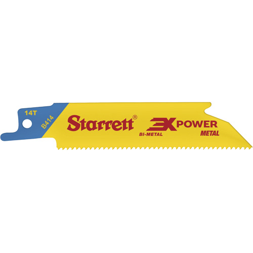 Fastcut General Purpose Reciprocating Blades, Bi-Metal, 10 TPI, 6" L x 3/4" W - Starrett B610-50