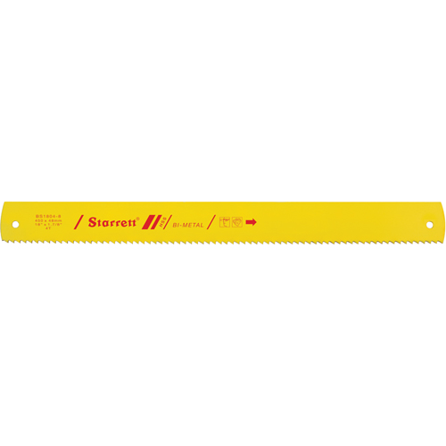 Bluestripe&reg; Power Hacksaw Blade, Bi-Metal, 14" L, 6 TPI - Starrett BS1406-6