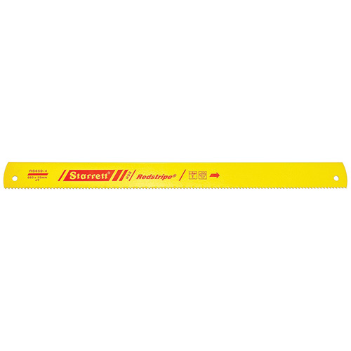 Lame pour scie &agrave; m&eacute;taux motoris&eacute;e Restripe, Acier rapide, 26" lo - Starrett RS650-4