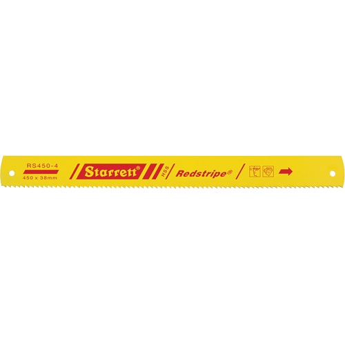Lame pour scie &agrave; m&eacute;taux motoris&eacute;e Restripe, Acier rapide, 28' lo - Starrett RS700-4