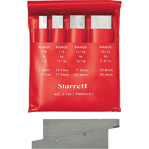 Adjustable Parallels - Starrett 154F