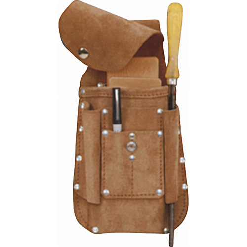 Fallers Tool Pouch, Multiple Tool Holder, Leather, 23 Pockets - Kuny's CS-5050