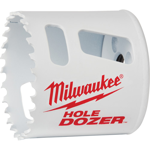 Hole Dozer Hole Saw, 2-1/16", Bi-Metal - Milwaukee 49-56-0122