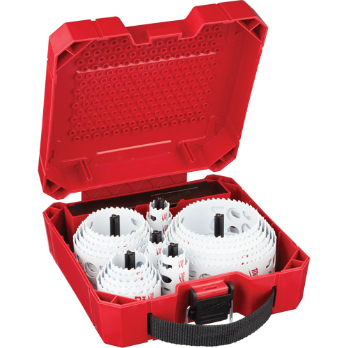 Trousse de scies-cloches Hole Dozer professionnelle tout usage, 28 morceaux - Milwaukee 49-22-4185
