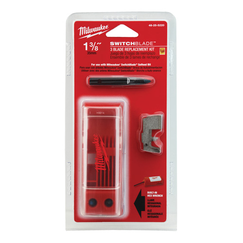 Switchblade Self-Feed Bits - Replacement Blades - Milwaukee 48-25-5220