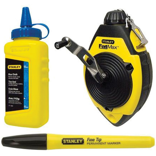 Ensemble de cordeau &agrave; craie Fatmax - Stanley Tools 47-681L