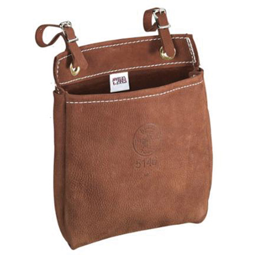 Pochette tout usage avec sangles de ceinture, Cuir, 1 pochettes, Brun - Klein Tools 5146