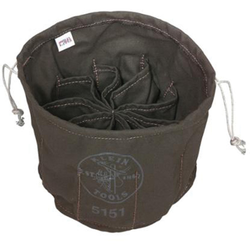 10-Compartment Drawstring Bag - Klein Tools 5151