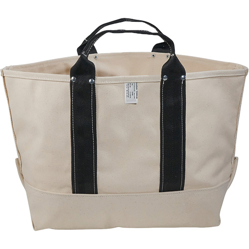 Heavy-Duty 17" Tool Bag, Canvas, 1 Pockets, Beige/Black - Klein Tools 5155