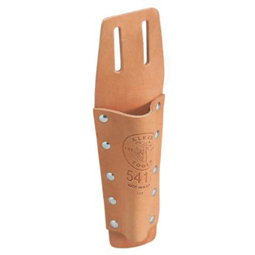 Bull Pin Holder with Slotted Connection, Tool Holder, Leather, 1 Pockets - Klein Tools 5417