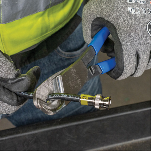 Coaxial Cable Cutter, 8-1/4" - Klein Tools 63030
