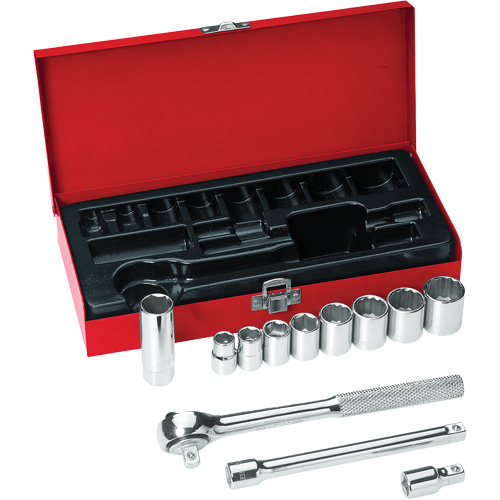 3/8" Drive Socket Wrench Set - Klein Tools 65504