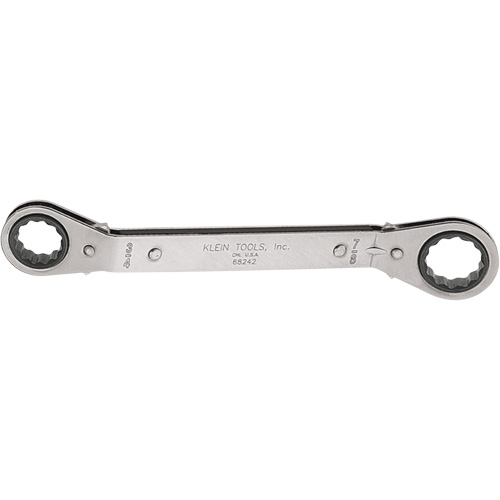 Reversible Ratcheting Offset Box Wrench - Klein Tools 68242