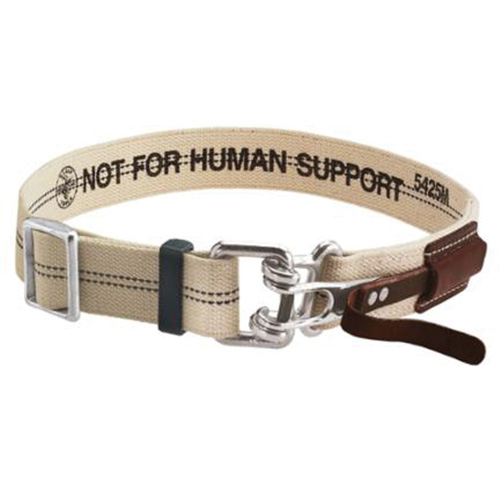 Ceinture &agrave; outils avec boucle &agrave; d&eacute;gagement rapide, Coton/Polyester, Beige - Klein Tools 5425M