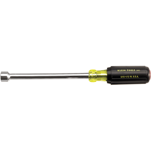 Tourne-&eacute;crous- tiges 6", 11/32" prise, 9-3/4" lo, Non magn&eacute;tique - Klein Tools 646-11/32