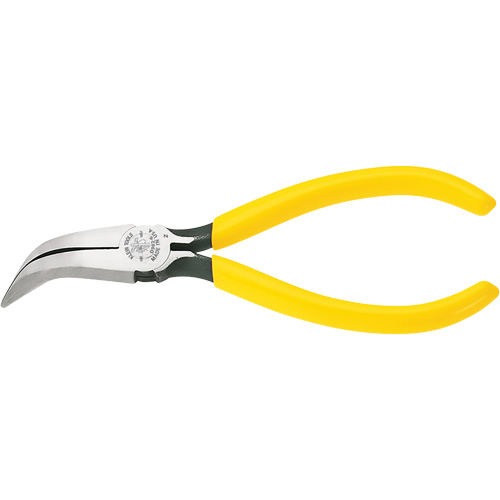 Pince &agrave; bec long recourb&eacute;e, 6-1/4" lo - Klein Tools D302-6
