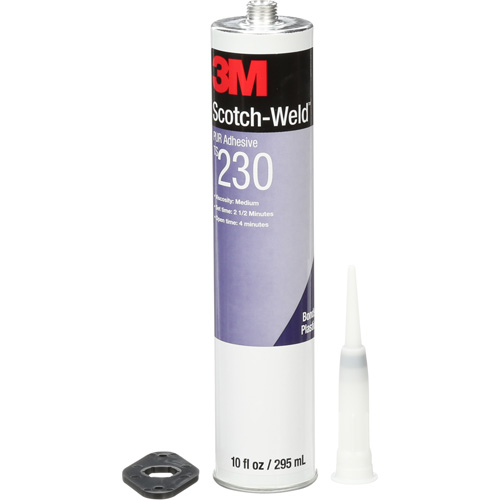Adh&eacute;sif PUR TS230 Scotch-Weld, 10 oz, Cartouche, Blanc - 3M TS230-CART-WHT