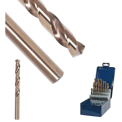SST+ Jobbers Drill Bit, High Speed Steel, 10 mm, 133 mm L, 87 mm Flute, 135° Point Angle - Walter Surface Technologies 01D600
