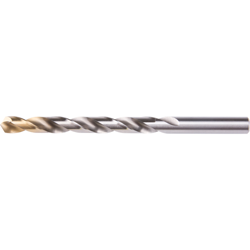Jobber Drill Bit, High Speed Steel, 1/2", 6" L, 4-1/2" Flute, 118° Point Angle - Dormer 5966617
