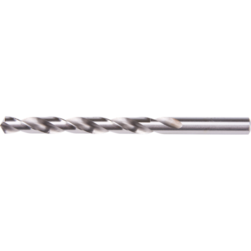 Jobber Length Drill Bit, High Speed Steel, 21/32", 7-1/8" L, 5-3/16" Flute, 118° Point Angle - Precision 010642