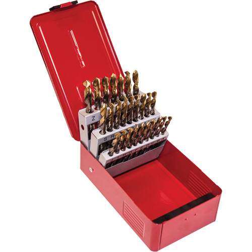 Jobber Drill Set, 26 Pieces, High Speed Steel - Dormer 5967714