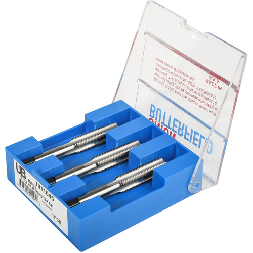 Jeu de tarauds &agrave; main, Acier rapide, Filet 7/8"-9 - Union Butterfield 5974324