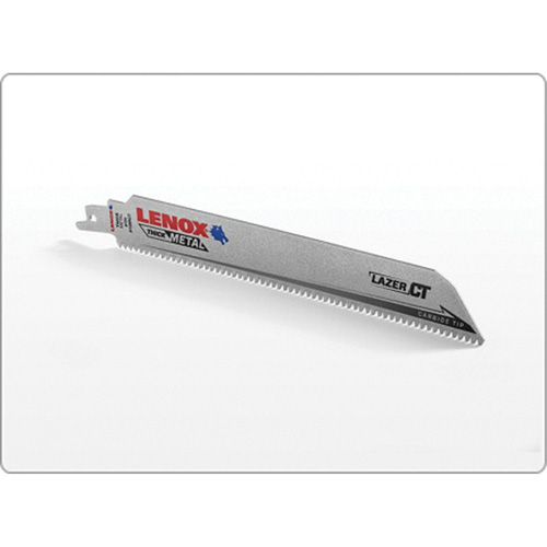 Lame de scie alternative Lazer CT, Carbure, 8 Dents par pouce, 9" lo x 1" la - Lenox 2014224
