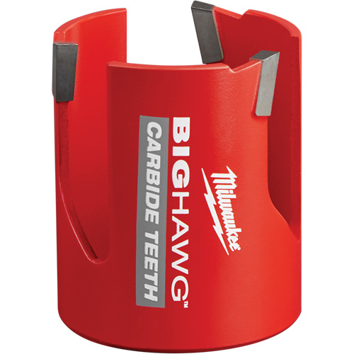 Scie cloche Big Hawg, 2-1/4", Profondeur de la coupe 2-1/3", Carbure - Milwaukee 49-56-9215