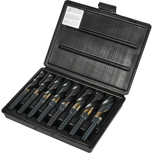 Foret &agrave; mandrin raccourci, 5/8", Acier rapide, Cannelure 3", Pointe de 135° - Precision 7233824