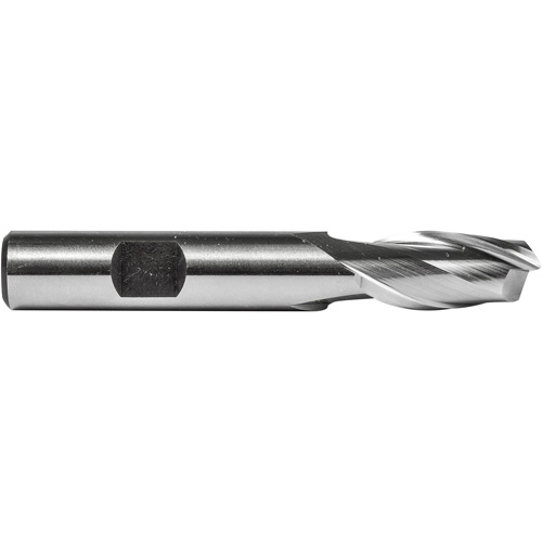 Fraise en bout C601, 7/8" dia., 2 cannelures, Acier rapide - Dormer 7647860