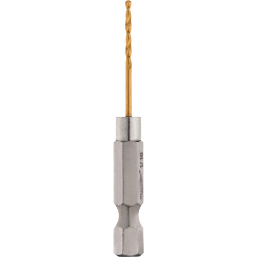 Foret Shockwave, 1/16", Titane, Cannelure 5/8", Pointe de 135° - Milwaukee 48-89-4601CAN