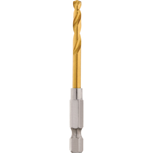 Shockwave Drill Bit, 11/64", Titanium, 1-3/32" Flute, 135° Point - Milwaukee 48-89-4608CAN