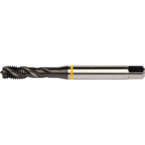 Yellow Shark Spiral Flute Tap, High Speed Cobalt, 1/2"-20 Thread, 3.937" L - Dormer 7350528