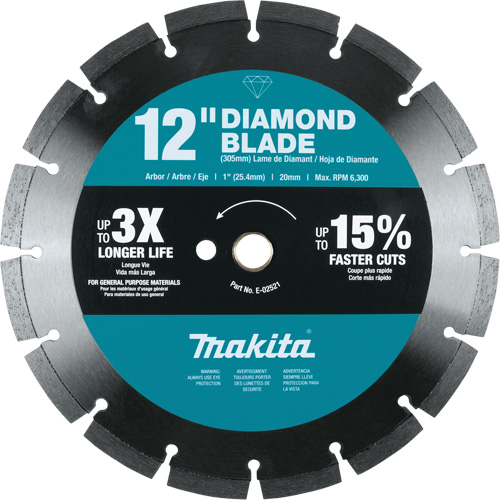Segmented Rim Diamond Blade - Makita E-02521