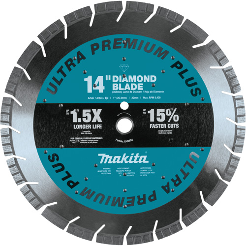 Ultra-Premium Plus Segmented Diamond Blade - Makita E-02652