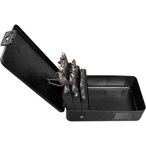 Jeu de forets s&eacute;rie courte, 29 morceaux, Acier rapide - Outils Aurora 