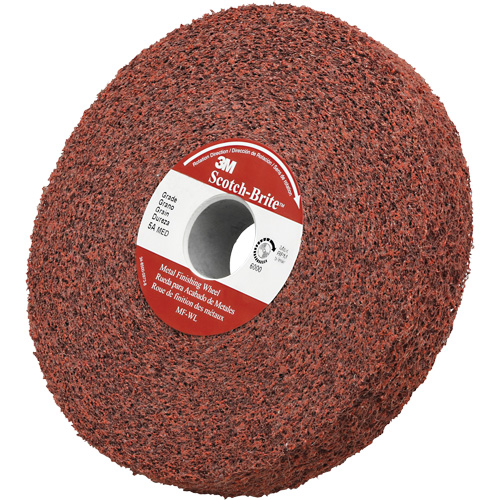 Meule de finition &agrave; structure non tiss&eacute;e pour m&eacute;tal Scotch-Brite - 3M SM03943